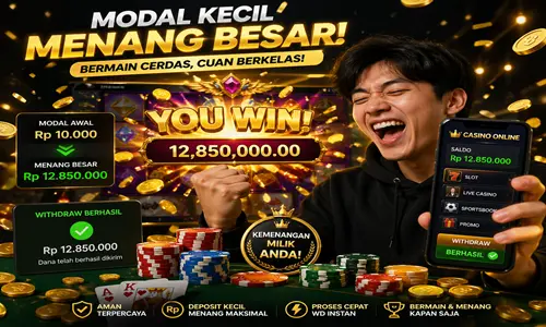 Hanya Dengan Modal Kecil Bisa Menang Besar? Ini Faktanya Di Permainan Casino Online